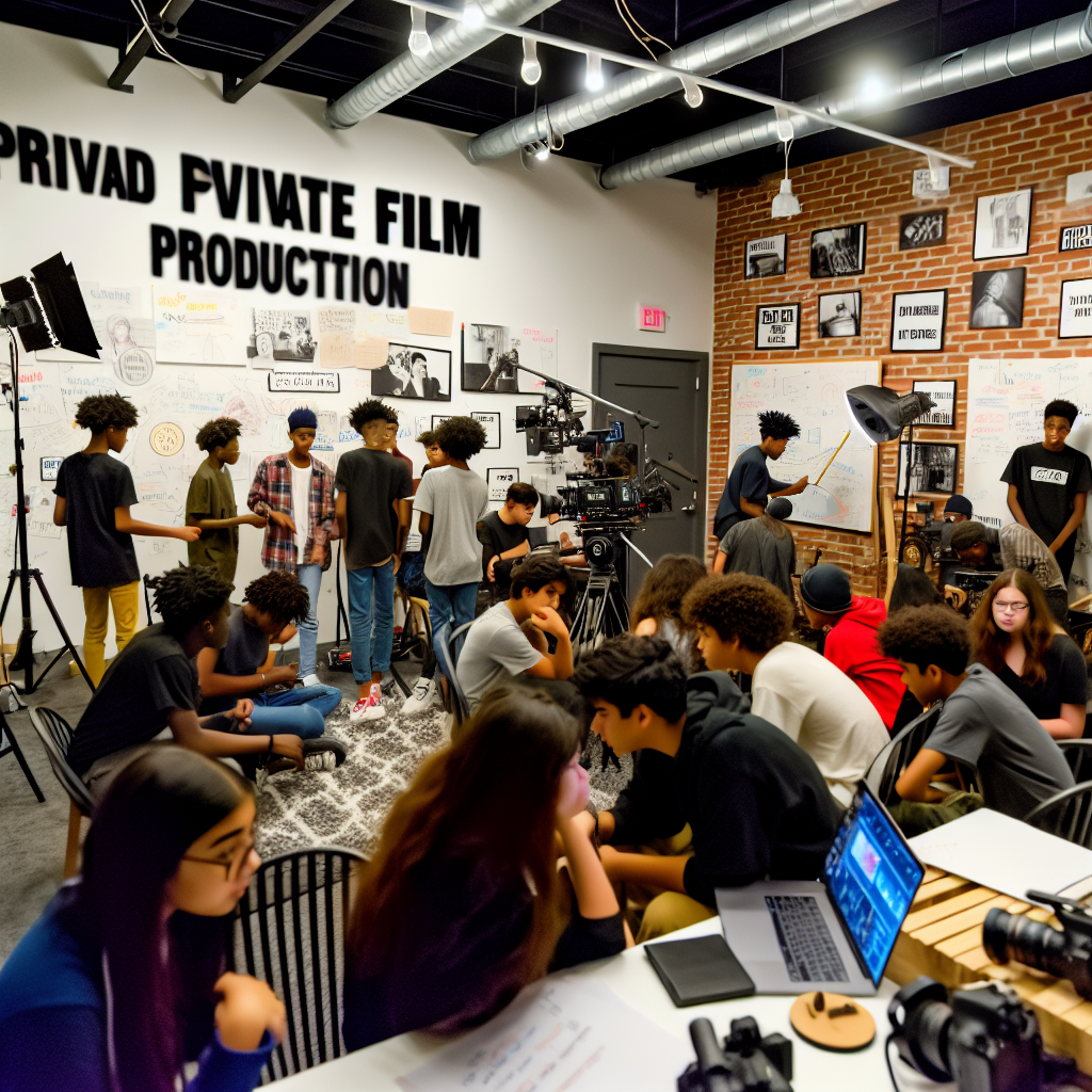 Private Film Production Studios for Young Content Creators