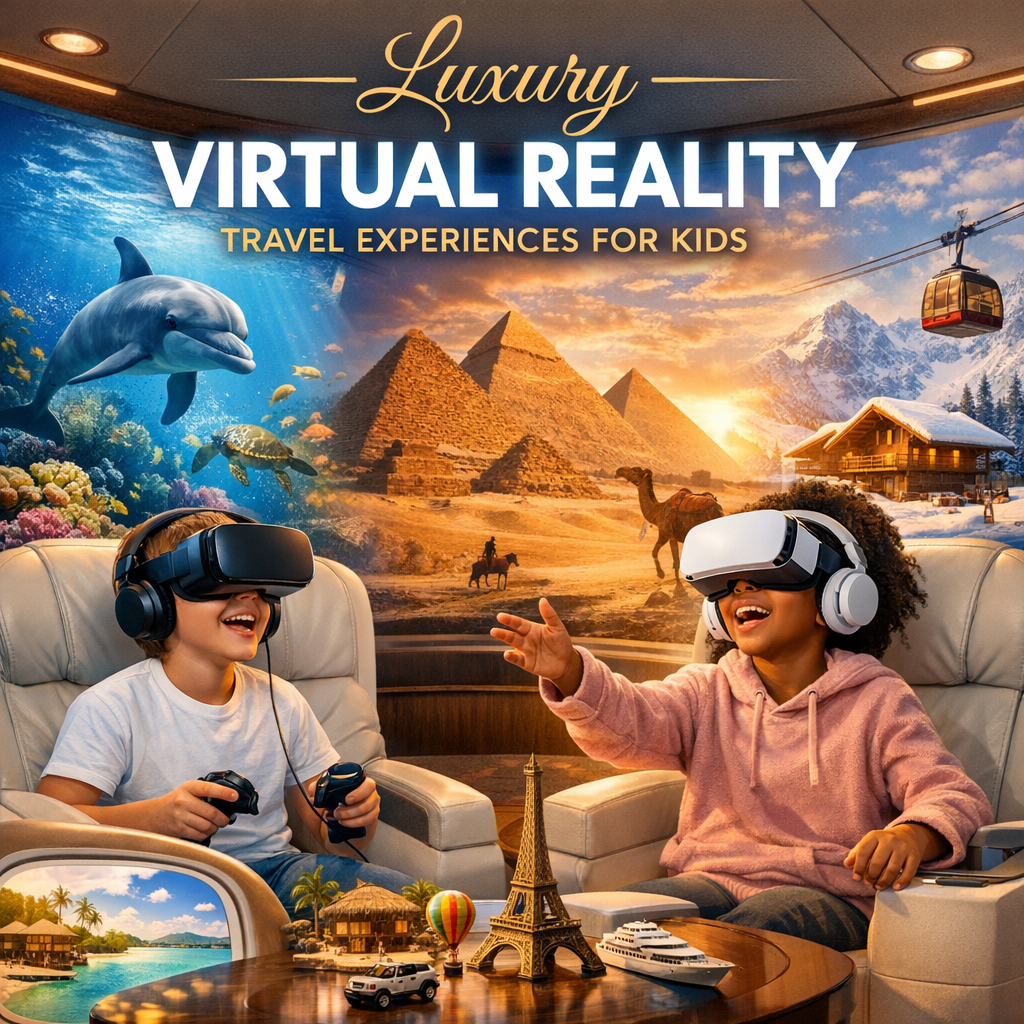 Luxury Virtual Reality Travel Experiences for Kids