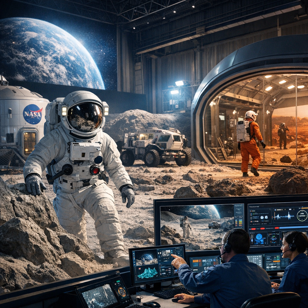 Private Space Simulation Labs for Future Astronaut Training