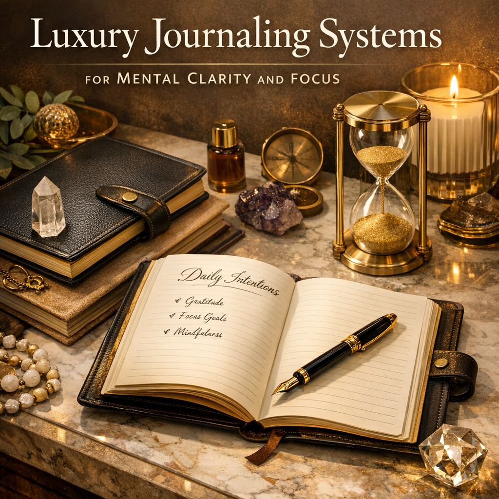 Luxury Journaling Systems for Mental Clarity and Focus