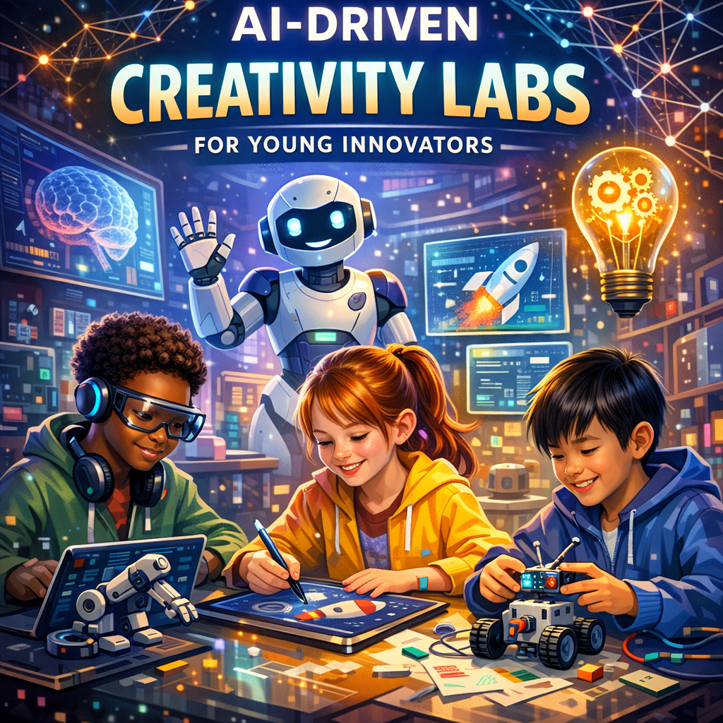 AI-Driven Creativity Labs for Young Innovators