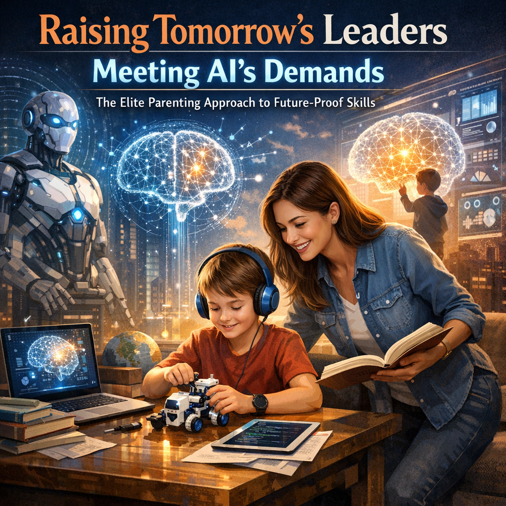 Raising Tomorrow’s Leaders Meeting AI’s Demands The Elite Parenting Approach to Future-Proof Skills