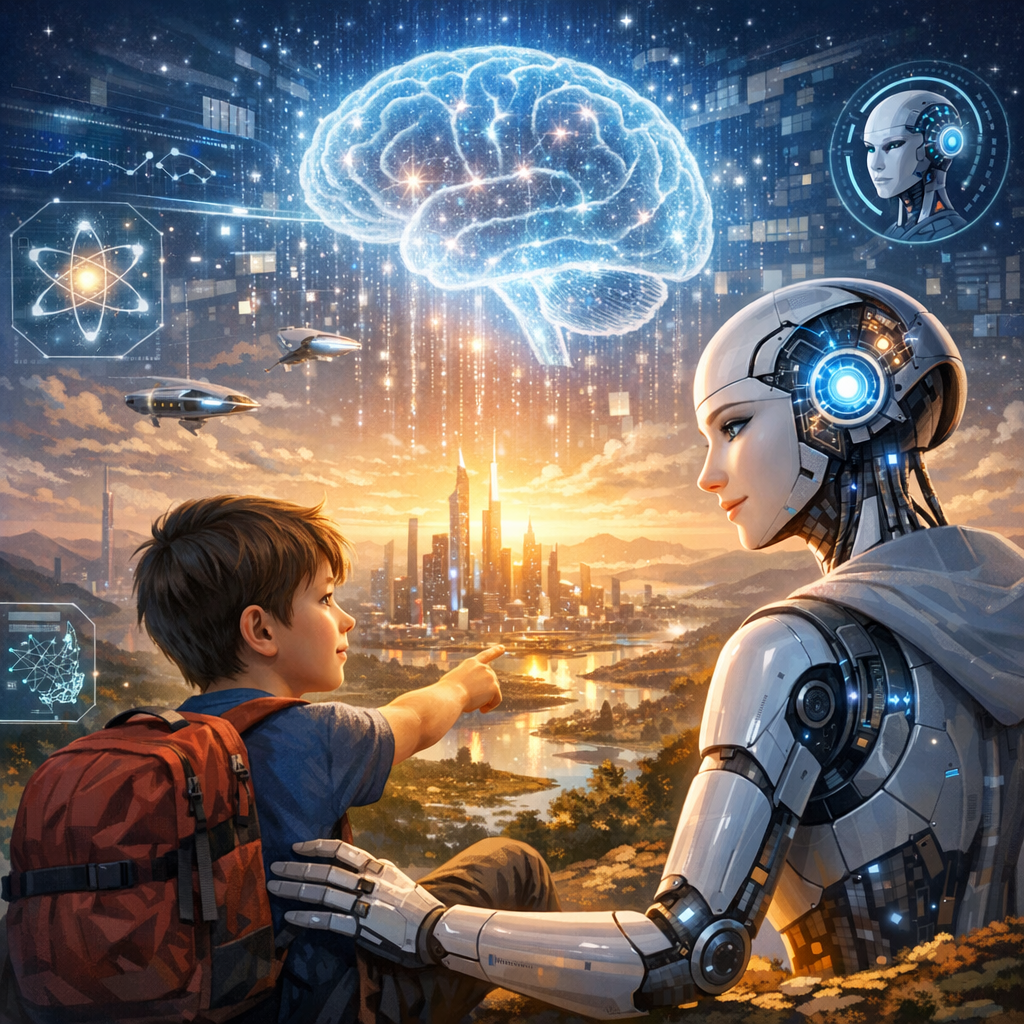 Rise of the AI Mindset Mentor: Guiding Your Child to Navigate a Future Dominated by Artificial Intelligence