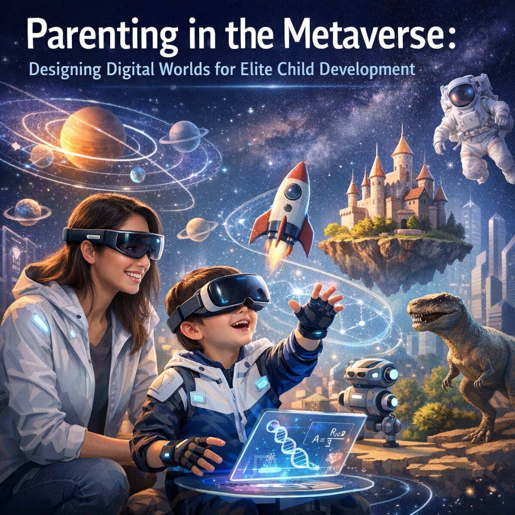 Parenting in the Metaverse: Designing Digital Worlds for Elite Child Development