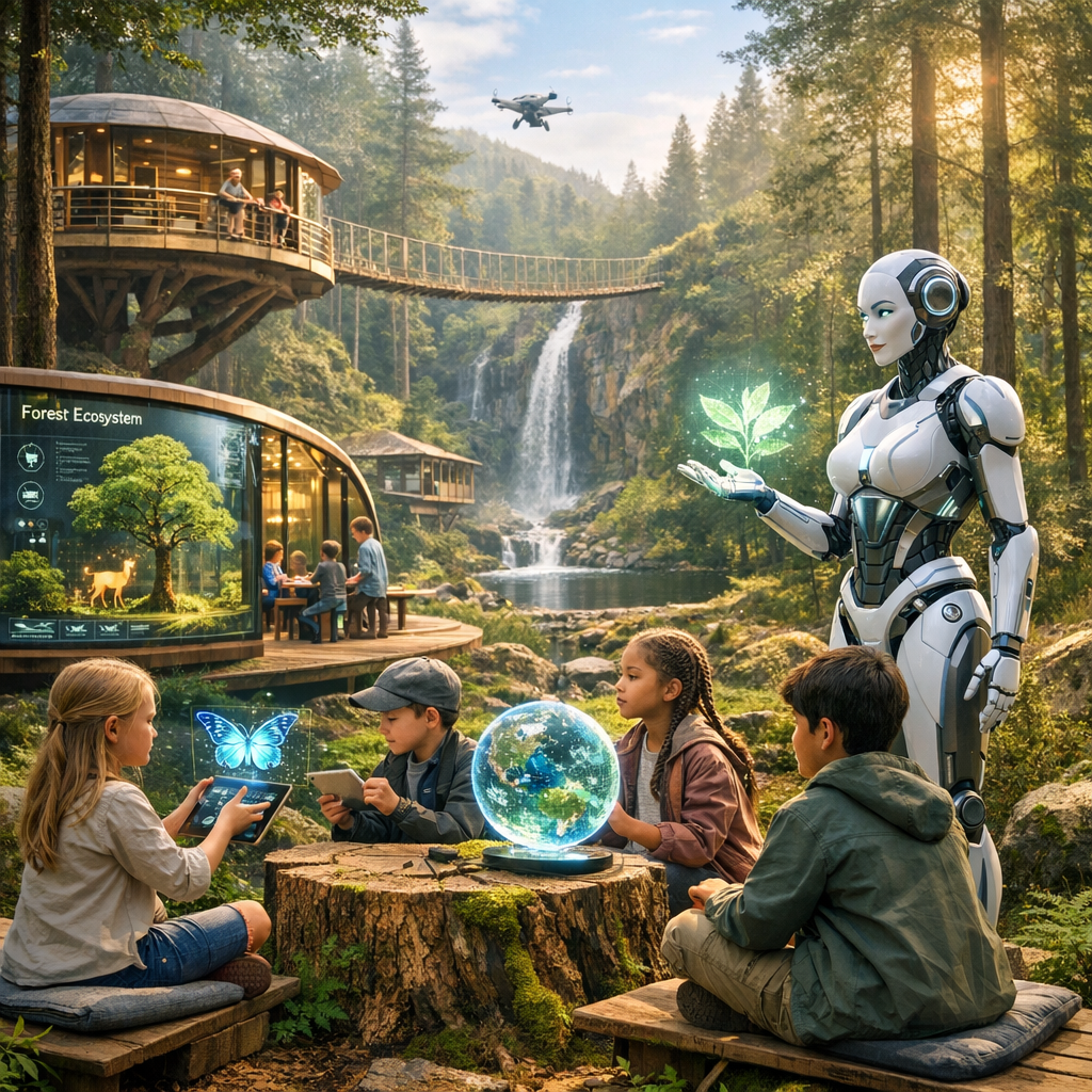 The Future of Luxury Learning: How AI-Powered Forest Schools are Shaping Next-Gen Trailblazers