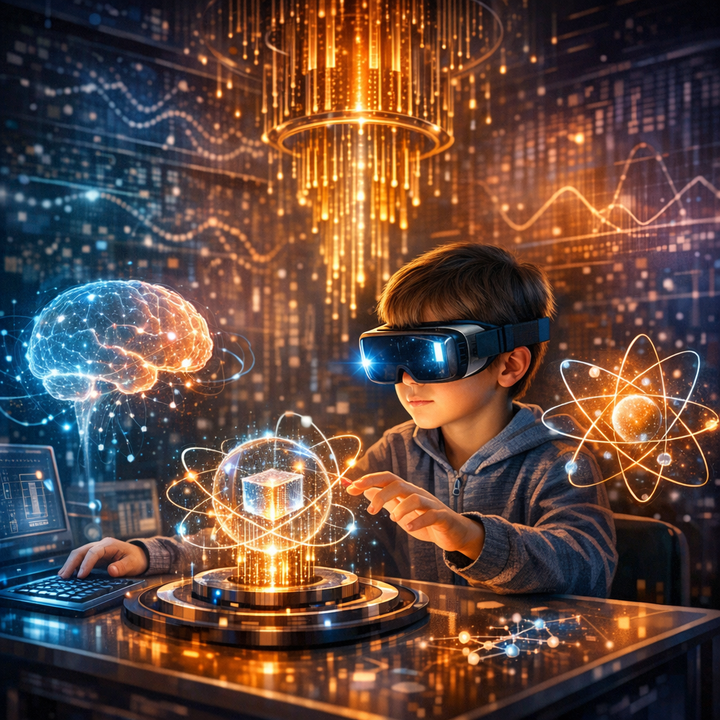 Harnessing Quantum Computing to Fast-Track Cognitive Development in Children
