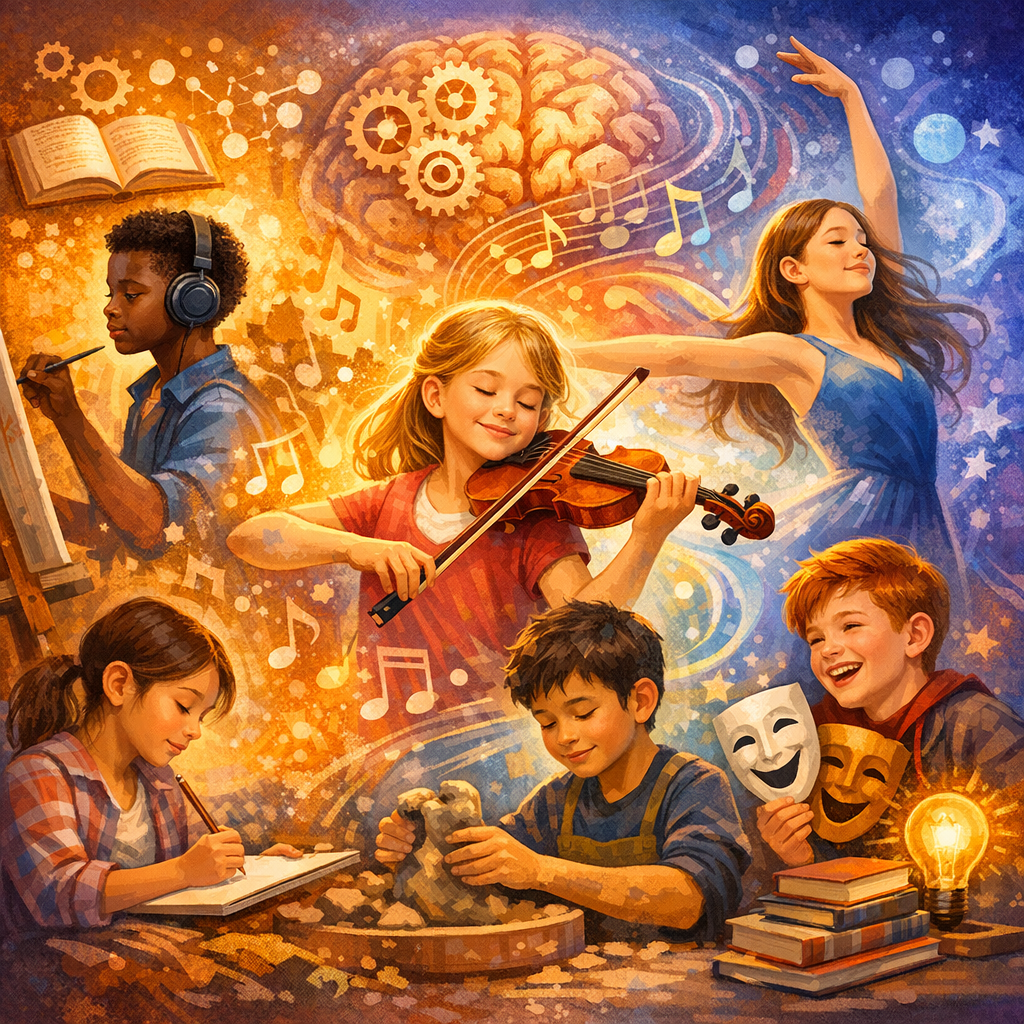 Beyond STEM: The Unexplored Superpowers of the Arts in Cognitive and Emotional Development