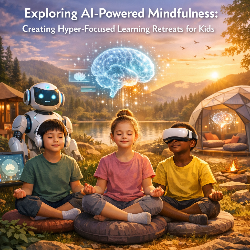 Exploring AI-Powered Mindfulness: Creating Hyper-Focused Learning Retreats for Kids