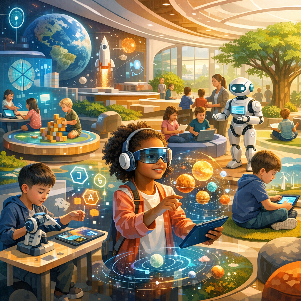 ”Genius Design: AI-Crafted Educational Environments That Revolutionize Child Success Trajectories”