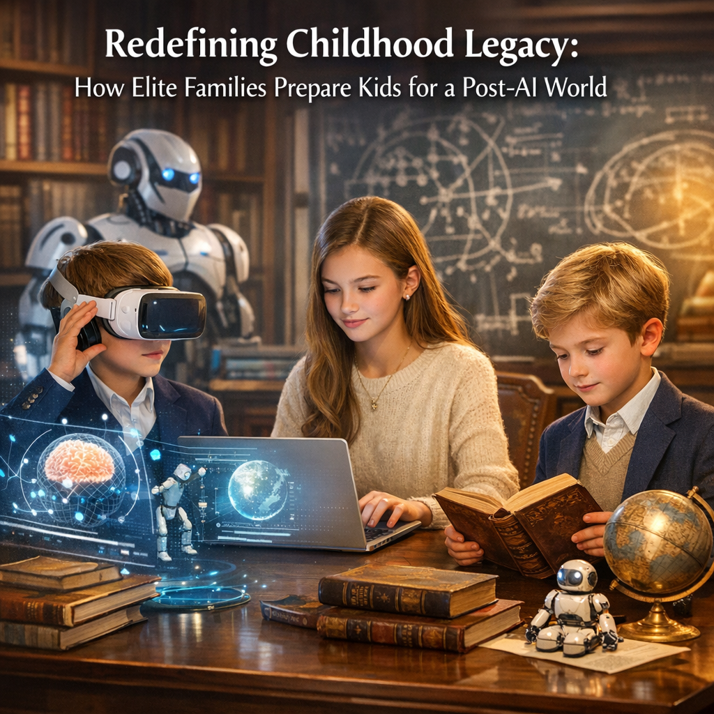 Redefining Childhood Legacy: How Elite Families Prepare Kids for a Post-AI World