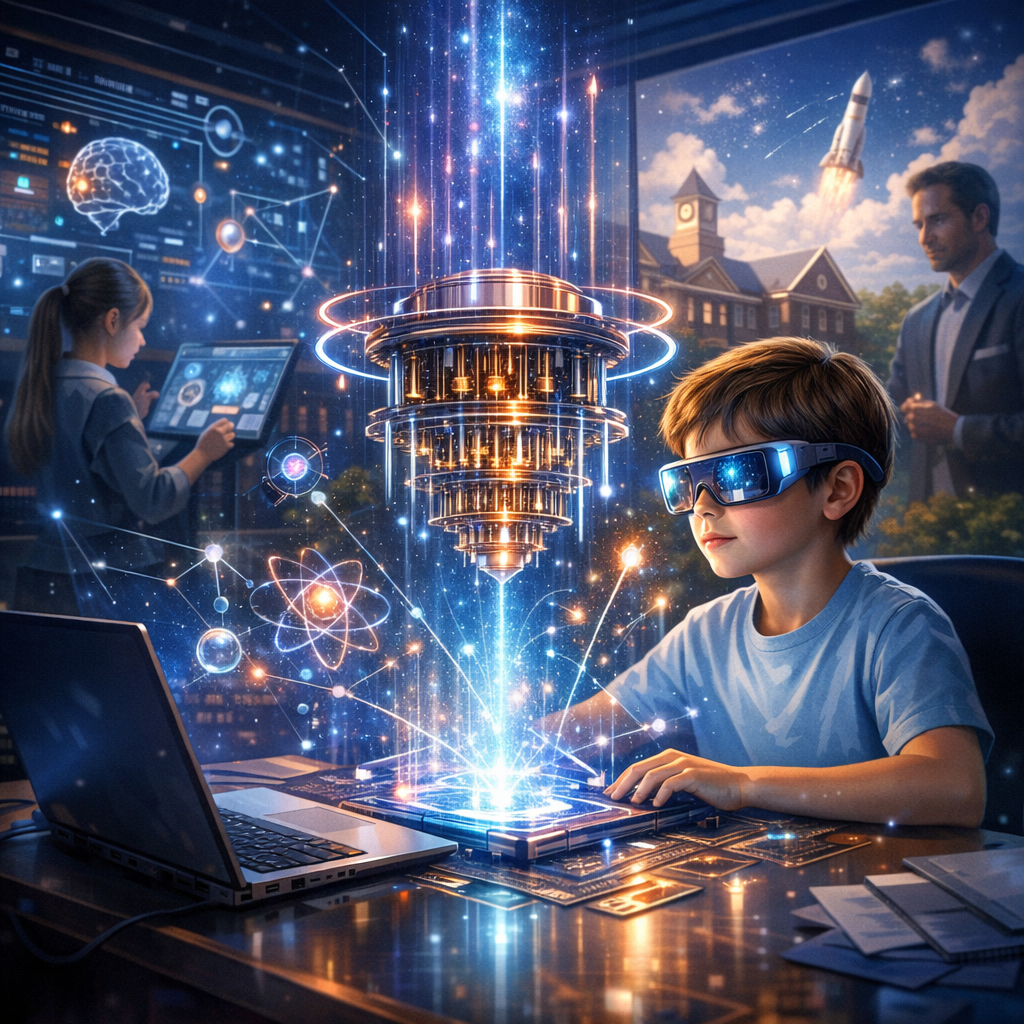 The Quantum Leap: How Quantum Computing Will Revolutionize Child Development and Elite Education