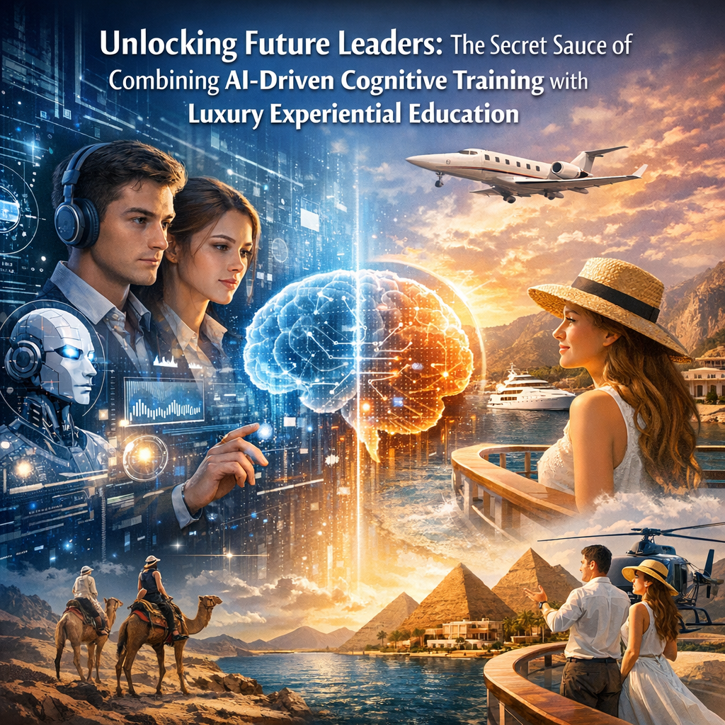 Unlocking Future Leaders: The Secret Sauce of Combining AI-Driven Cognitive Training with Luxury Experiential Education