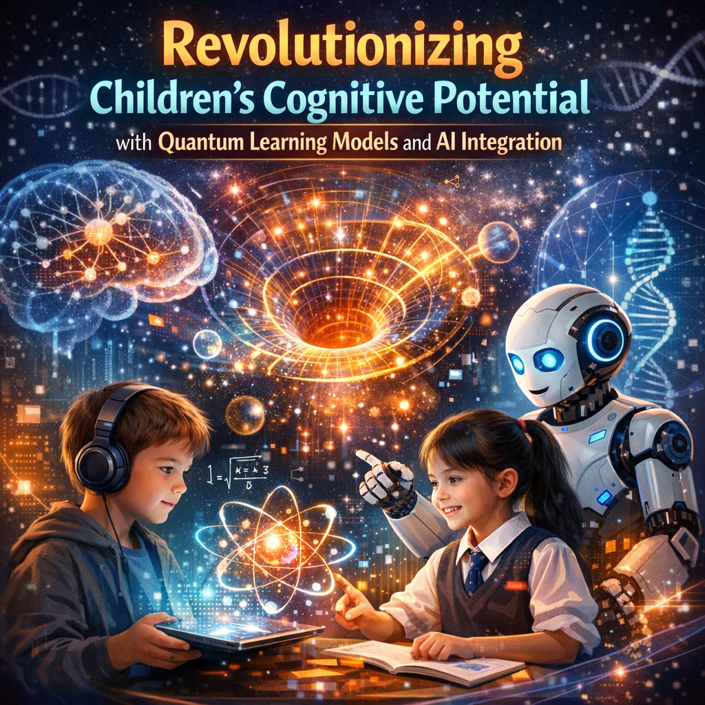 Revolutionizing Children’s Cognitive Potential with Quantum Learning Models and AI Integration