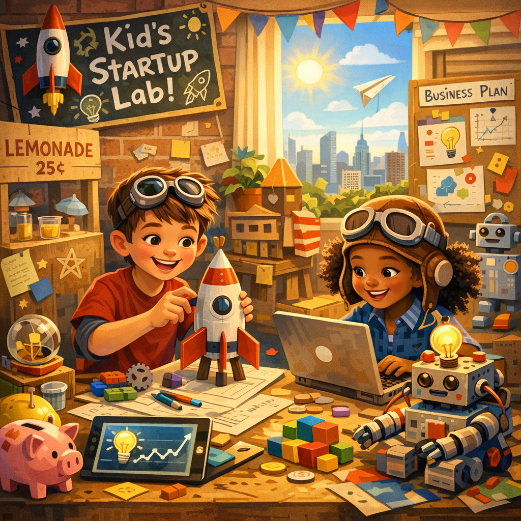 Title: Raising Tomorrow’s Innovators: Unlocking Your Child’s Potential with “Entrepreneurial Play”